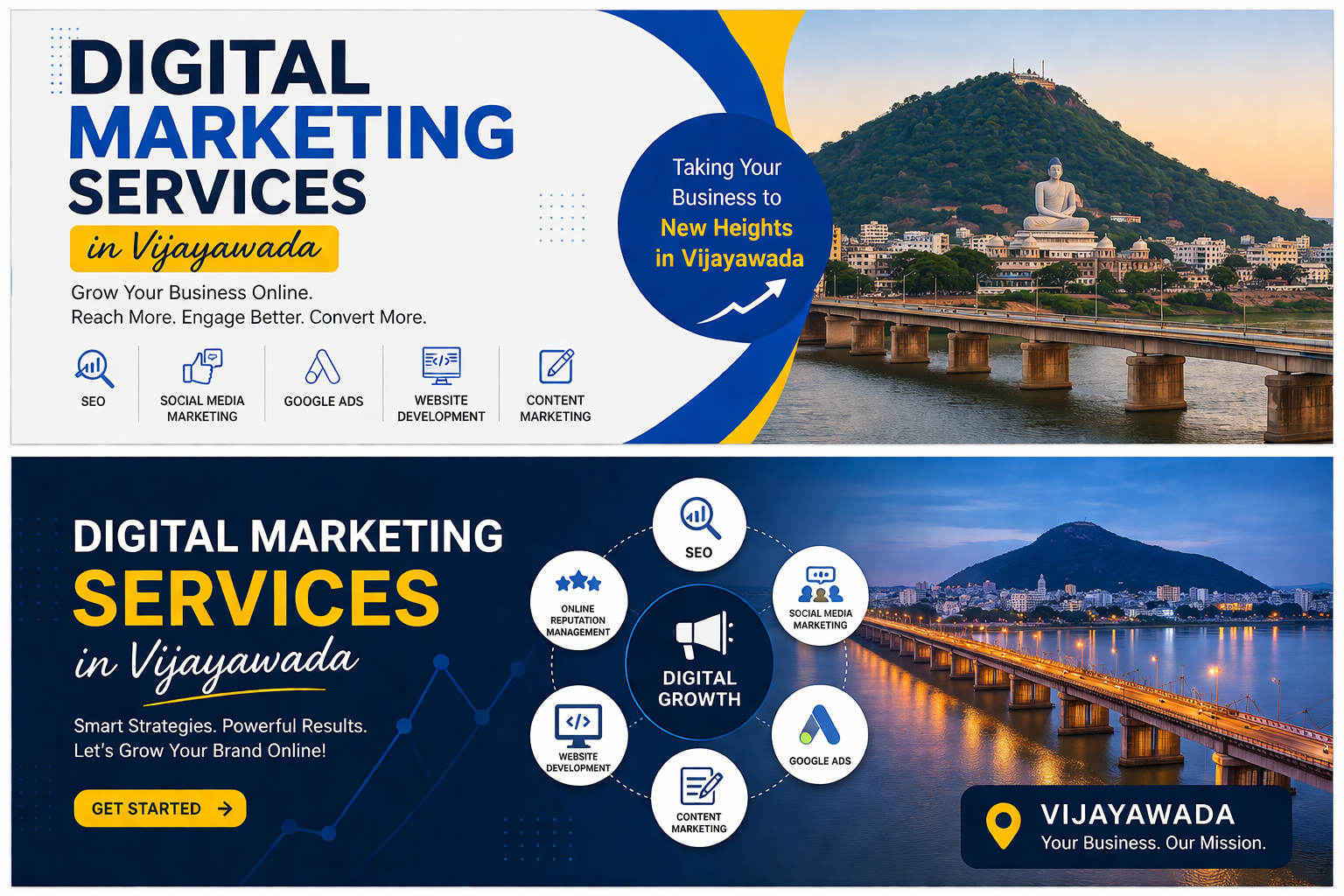 Digital Marketing Services in Vijayawada — Digital Spiders Team